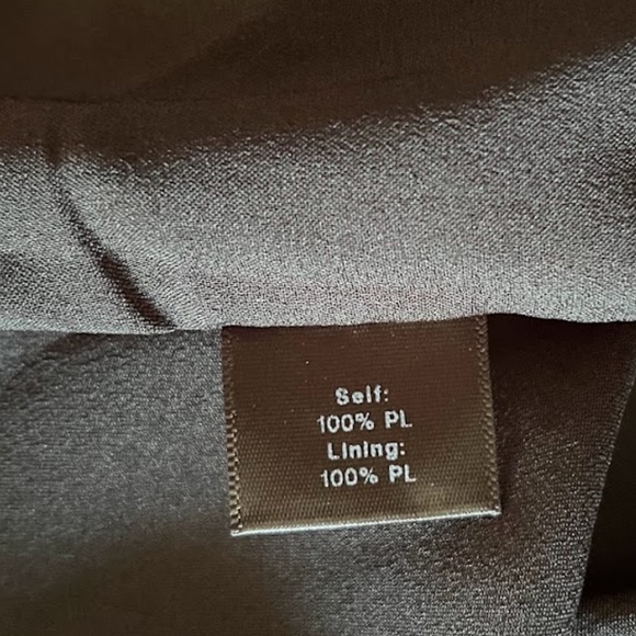 NWT Black and Gold Mesh Blouse, Back Zipper, $295 MSRP - Picture 7 of 7